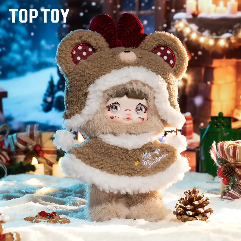 [TOPTOY] Nommi Magical Christmas Eve Series Plush Blind Box - Cute Collectibles for All Ages, Blind Bag Unboxing Item, Indoor Decoration, Stuffed Toy Figure, Birthday Gift, Holiday‑Ready Look