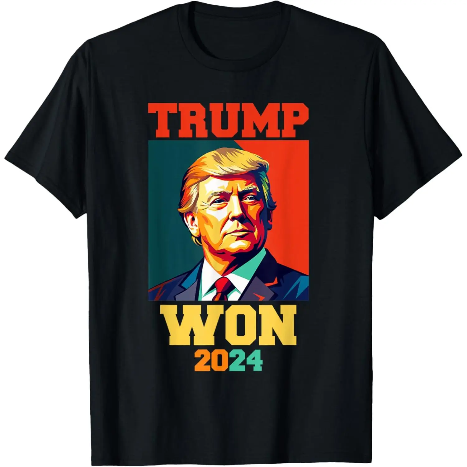 Donald Trump Won 2024 Election Inauguration Men Women Kids T-Shirt
