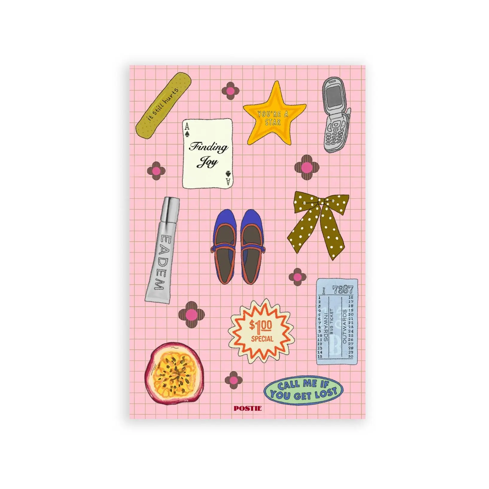 Finding Joy Sticker Sheet 4x6 Matte Vinyl for Journaling Scrapbooking & Planners High-Quality Water-Resistant Durable Stickers