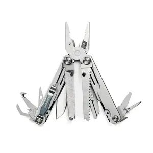 【Father's Day Gift】OMNI 20-in-1 Multitool - Stainless Steel Self-Locking Pliers, Pocket Knife, 11 Screwdriver Bits, EDC Pouch - Camping Outdoor Survival Gear, Holiday Gift