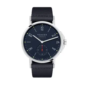 Nomos Glashütte Ahoi Neomatik 38 Date Atlantic Sapphire Glass Back