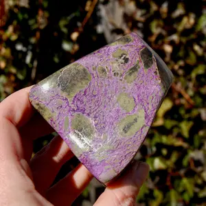 Large Intricate Atlantasite Stichtite Serpentine Crystal Freeform, 383g, South Africa