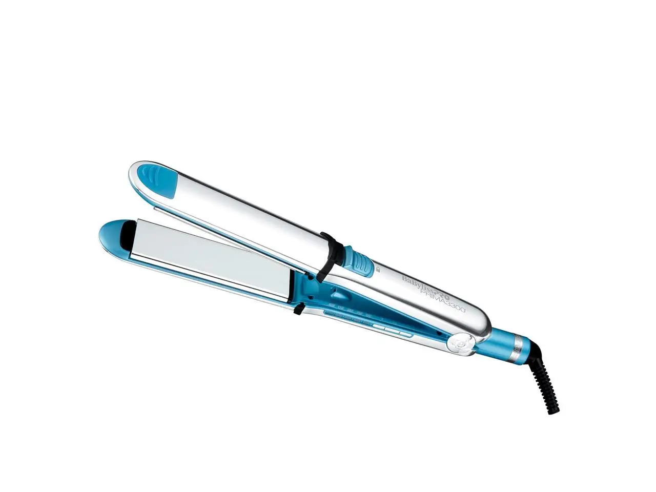 BaBylissPRO Nano Titanium™ 1 1/2" Prima Stainless Steel Styling Iron, BNT3300TUC BaBylissPRO Nano Titanium™ 1 1/2" Prima Stainless Steel Styling Iron, BNT3300TUC