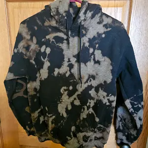 Build your own Gildan Heavy Blend Sweatshirt Hoodie Reverse Tie Dye Size Small