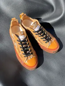 Men's Skateboarding Shoes, Printed Canvas Sneakers, Spring Outdoor Casual Sports Shoes, Low Top Fashion Footwear, Trending Shoes