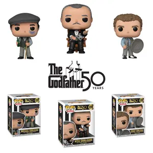 The Godfather 50th Anniversary Complete Wave Set of 3 Funko Pop! Vinyl Figures – Vito Corleone #1200, Michael Corleone #1201 & Sonny Corleone #1202
