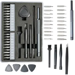 29 in 1 Electronics Precision Screwdriver Set, Professional Magnetic Repair Tool Kit with Stainless Steel Handle and 20 Bits Electric Screwdriver Tool Kit crewdriver Ratchet small， diy