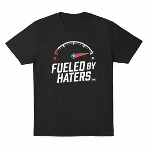 Fueled By Haters Graphic T-Shirt |   Unisex Oversized Streetwear Casual Tee