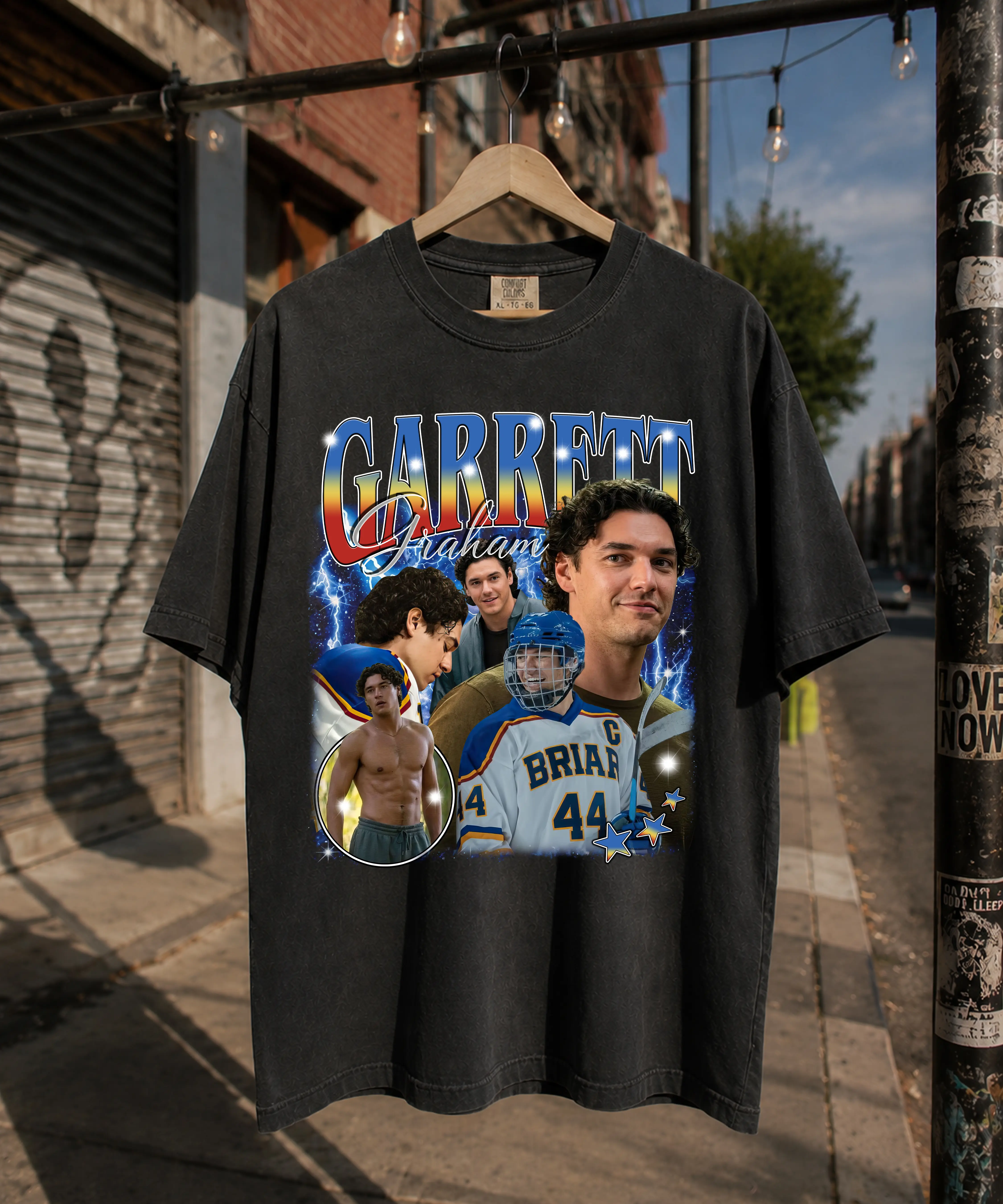 Garrett Graham Bootleg Rap Style Vintage Comfort Colors Shirt