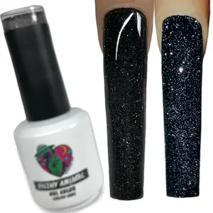 REFLECTIVE GLITTER GEL POLISH – 124 FILTHY ANIMAL