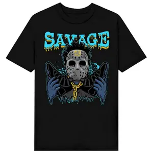 Gamma Blue Inspired Sneaker Tee Black Savage 23 Graphic tee Unisex Streetwear