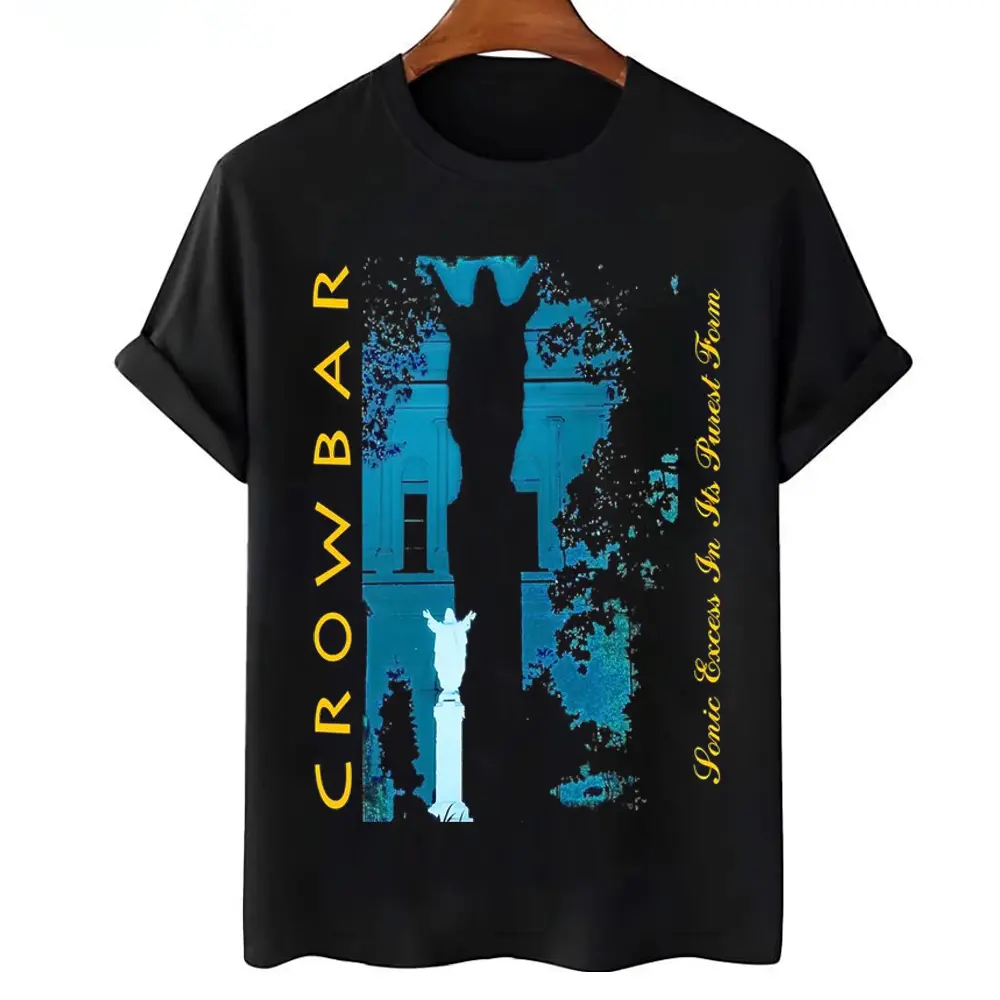 Crowbar Vintage New Orleans Sludge Metal Culture Unisex T Shirt HY4521