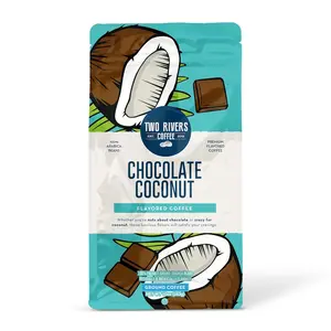 Two Rivers Coffee Chocolate Coconut Flavored Ground Coffee - 10 oz