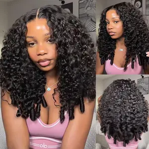 ISEE HAIR Wear Go M-Cap 9x6 Burmese Curly Highlight Brown & Natural Black Glueless Wig Pre-Cut Lace Beginner Friendly#TikTokShopHolidayHaul