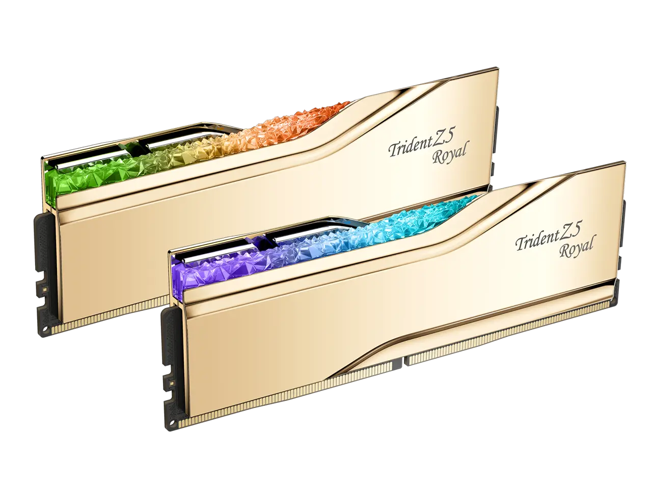 G.SKILL Trident Z5 Royal Series 32GB (2 x 16GB) 288-Pin PC RAM DDR5 6400 (PC5 51200) Desktop Memory Model F5-6400J3039G16GX2-TR5G