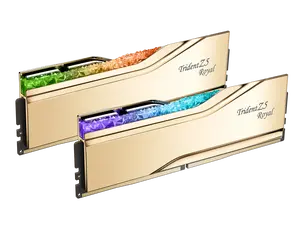 G.SKILL Trident Z5 Royal Series 32GB (2 x 16GB) 288-Pin PC RAM DDR5 6400 (PC5 51200) Desktop Memory Model F5-6400J3039G16GX2-TR5G