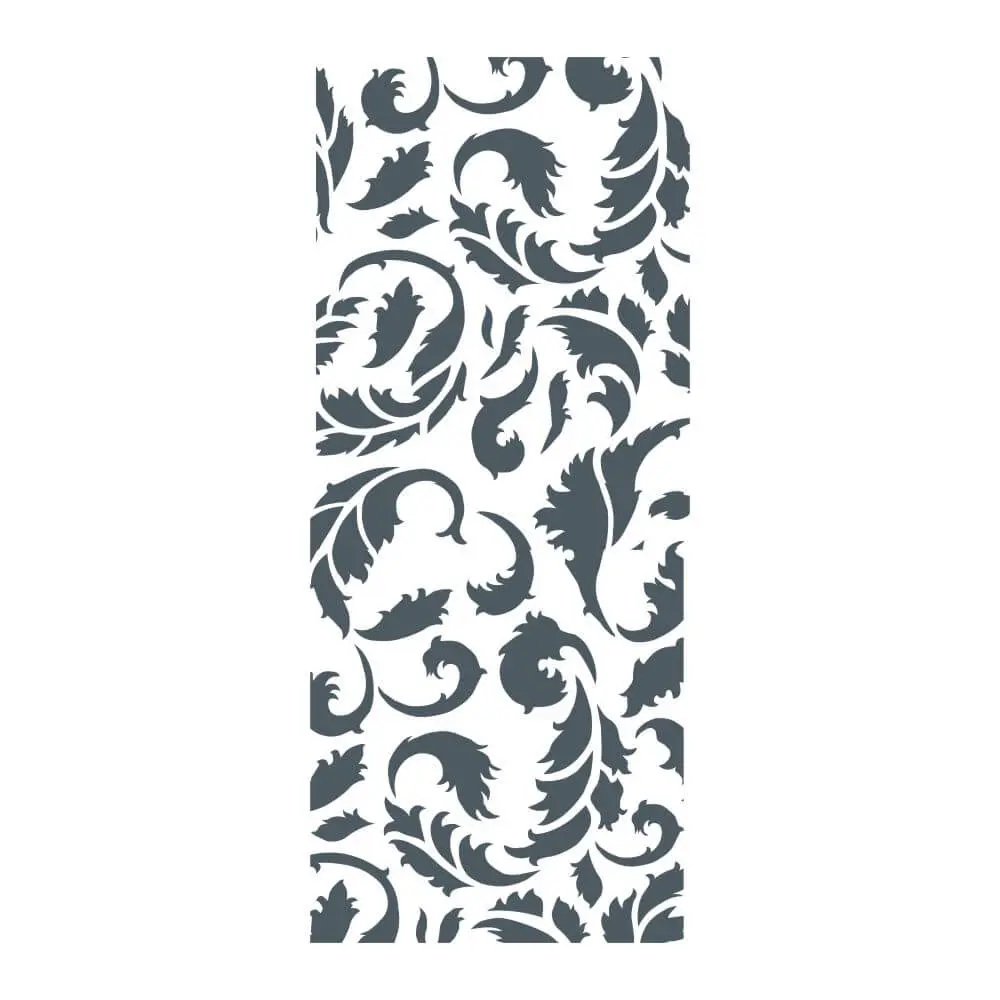 Acanthus Accent Wall Stencil