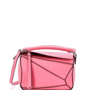 Pre-owned Loewe material Messenger Bags Puzzle Bag Leather Mini by Rebag