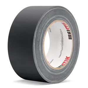 Black Gaffers Tape 2 Inch by 30 Yard Matte Black Gaffer Tape for Photography,Labeling, , Stage, Non Reflective,Easy to