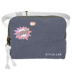 Billie Corduroy Belt Bag Slate