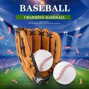 Baseball & Softball Training Ball, Classic Design, Stitched Structure, Markless Throw, Hit, Defense, Ideal for Beginners, Advanced Players, Soft Baseballs