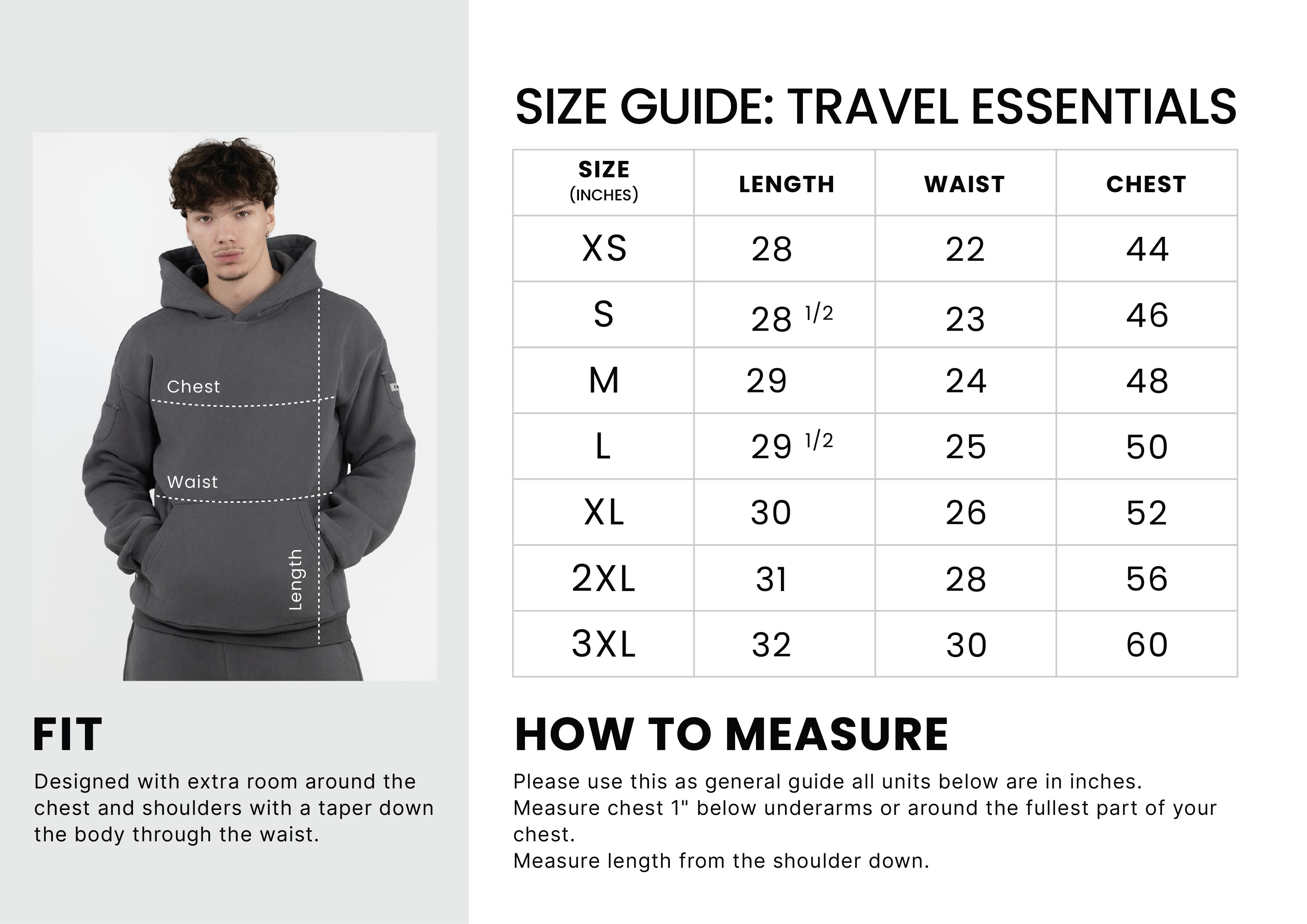 Comfrt | Travel Essentials Hoodie