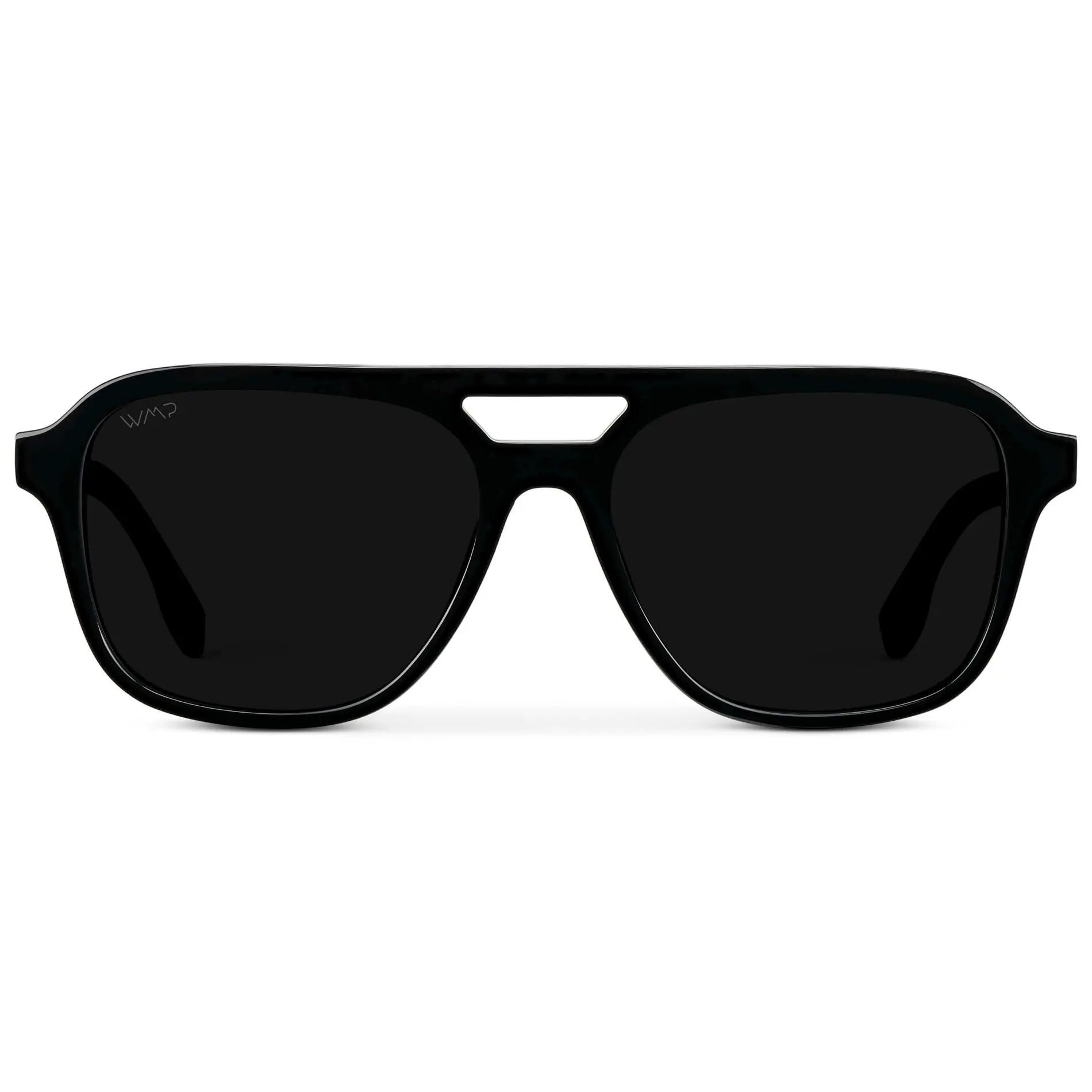 Dean - Men's Polarized Double Bridge Iconic Aviator Sunglasses