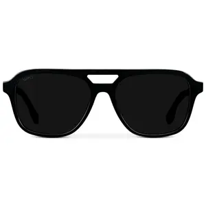 Dean - Men's Polarized Double Bridge Iconic Aviator Sunglasses