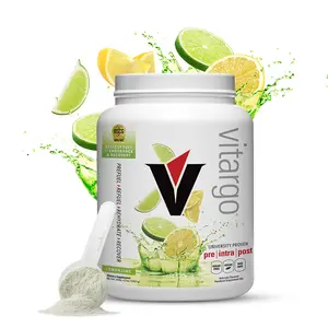 Vitargo Carbohydrate Supplement 4.4 lbs Lemon Lime 50 Scoops, 2.3x Fastest Muscle Fuel,