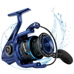 KastKing Kapstan Elite Spinning Reel or Fishing Rod: IPX6 Waterproof Saltwater Reel - 55LB Max Drag - Anti-Corrosion Spinning Rod for Big Game Fishing, SummerVibes Edition