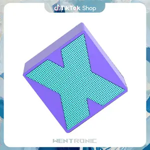 【Buy 1 Get 1 Free】 Bluetooth Speaker, Portable Wireless Waterproof Mini Speaker with Loud Stereo Sound Built-in Mic Purple