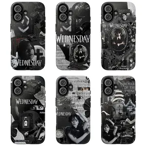 6 Styles Jenna Ortega Wed Tough Case Wednesday Season 2 Gift For Fan Phone Accessories Phone Case for iPhone Samsung Galaxy