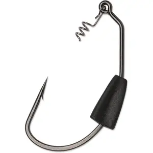 VMC Heavy Duty Weighted Black Nickel Swimbait Hook 4 pack