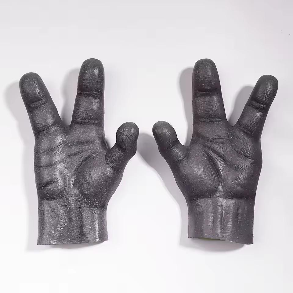 51 Area UFO Alien Mask Gloves Cosplay Extraterrestrial Organism Monster Skull Latex Helmet Hands Halloween Party Costume Props 51 Area UFO Alien Mask Gloves Cosplay Extraterrestrial Organism Monster Skull Latex Helmet Hands Halloween Party Costume Props
