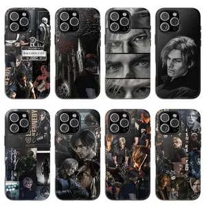 Resident Evil Phone Case Leon Kennedy Cover for iPhone, Compatible with iPhone 11, 12, 13, 14, 15, 16, 17 & Samsung S22 S23 S24 S25 – check our available sizes