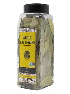Soeos Bay Leaves Whole, 2 oz(57g), Non-GMO Verified, Dried Bay Leaf, Freshly Packed to Keep Fresh, Bay Laurel Herbs for Cooking,Bay Laurel Leaf, Dried Bay Leaves, Fresh Bay Leaves, Green