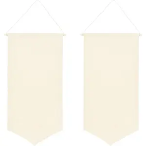 2 Pcs Pin Wall Display Banner Hanging Brooch Pin Organizer for Display Badges Buttons Lapel Collections Primary Colour