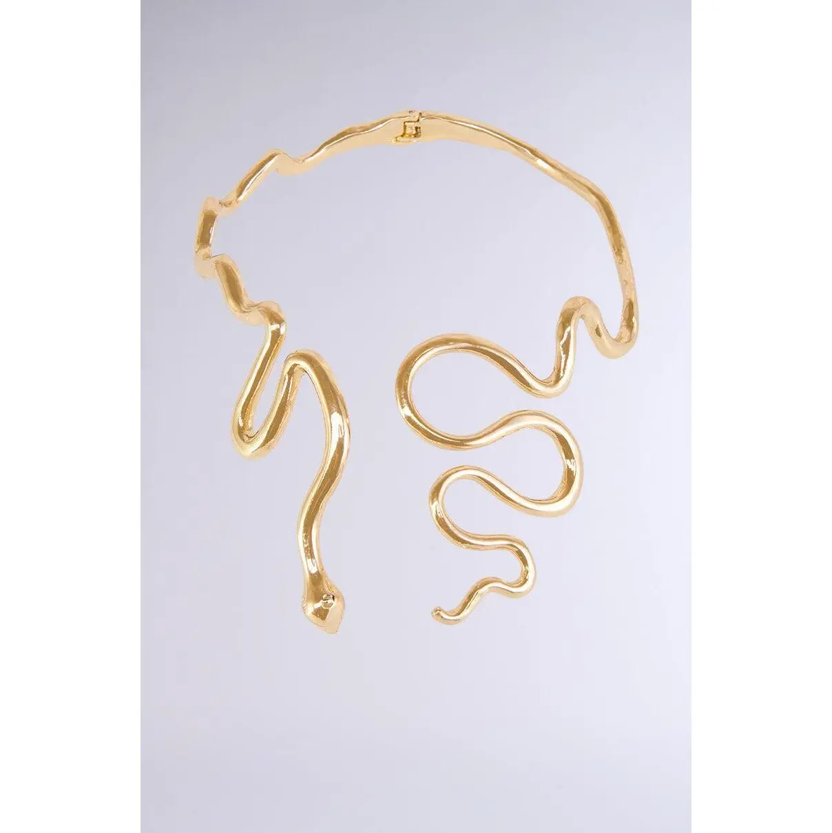 WINDING SNAKE STATEMENT NECKLACE WINDING SNAKE STATEMENT NECKLACE