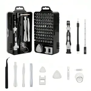 115 in 1 Precision Screwdriver Set | Magnetic Repair Tool Kit for iPhone, Laptop, Phone, PC, Camera, Game Console, Watch, Glasses | Professional Electronics Repair Kit with Flexible Shaft | Must-Have for DIY & Home Fixes