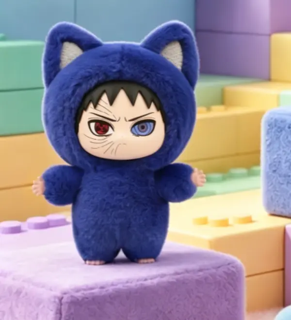Naruto Kitten Land Mini Plush Pendant Blind Box