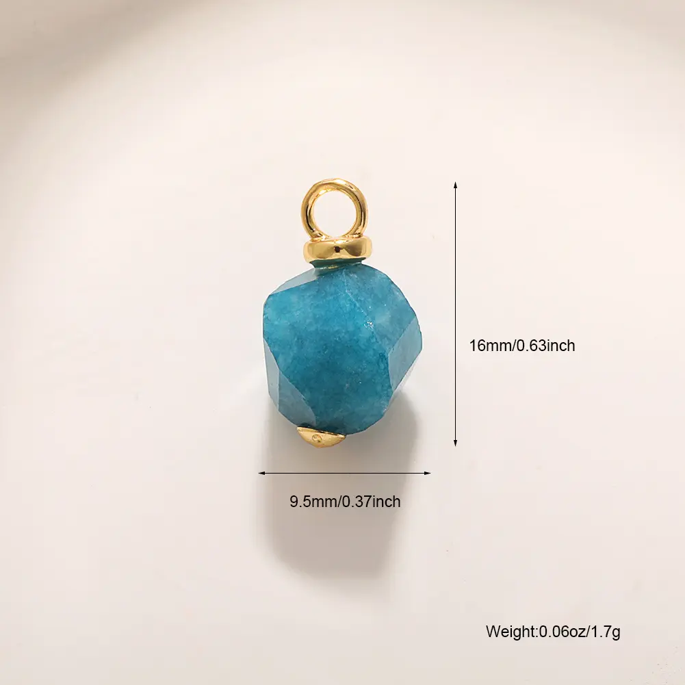 A692 Polygonal Sponge Crystal Blue