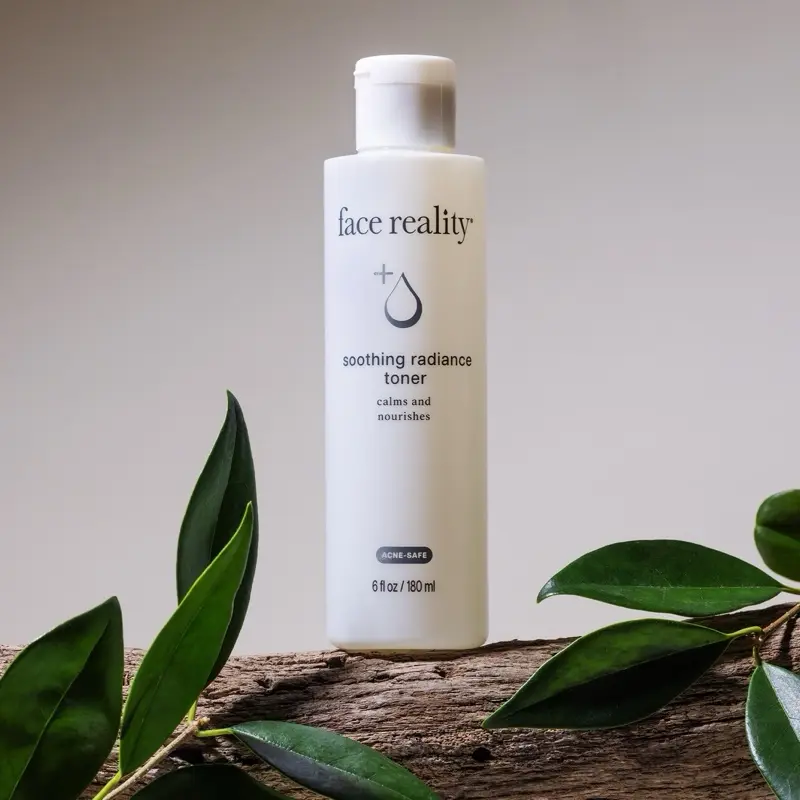 Face Reality Soothing Radiance Toner - Calms and Nourishes Skin - 6 fl oz / 180 ml Bottle