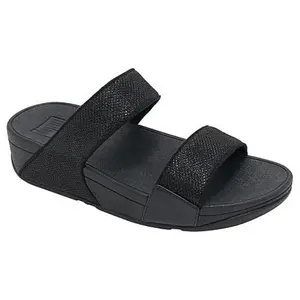 FitFlop Lulu Shimmerglitz Slide Sandal