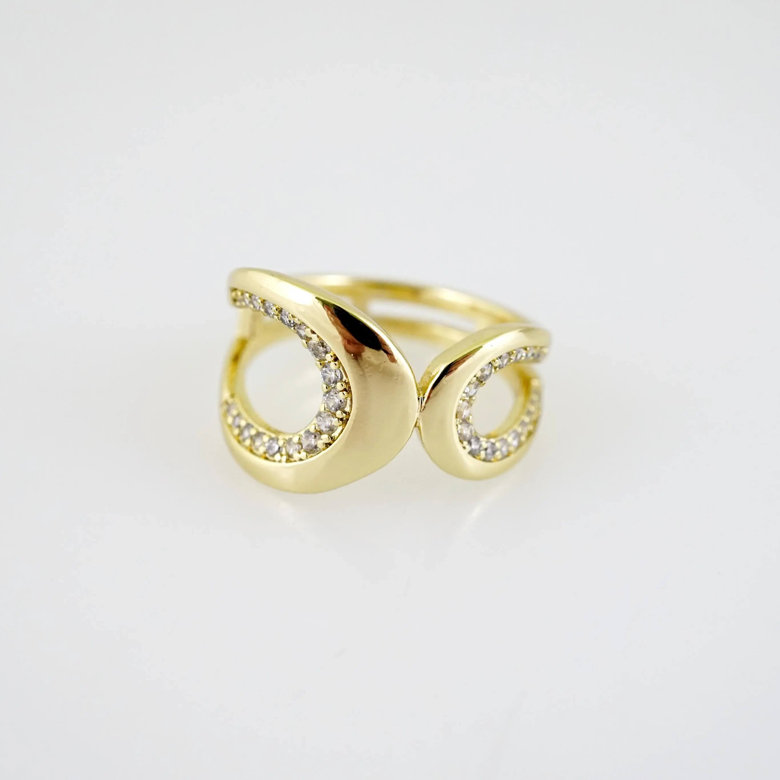Rings – Anillos – Zircon Stone – 14K Real Color