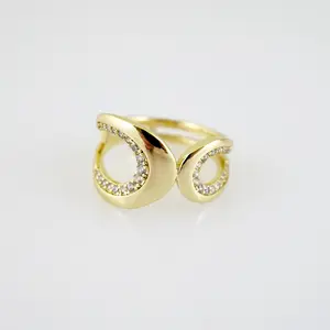 Rings – Anillos – Zircon Stone – 14K Real Color