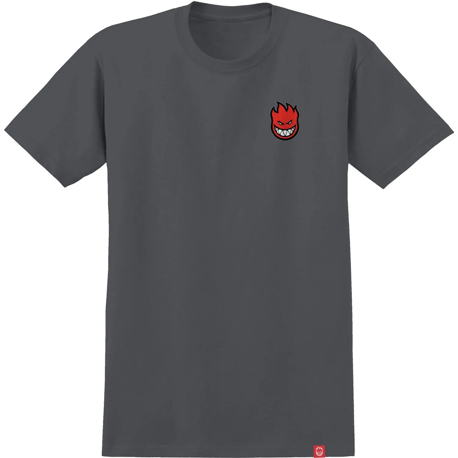 Spitfire Wheels Shirt Lil Bighead Fill Charcoal/Red