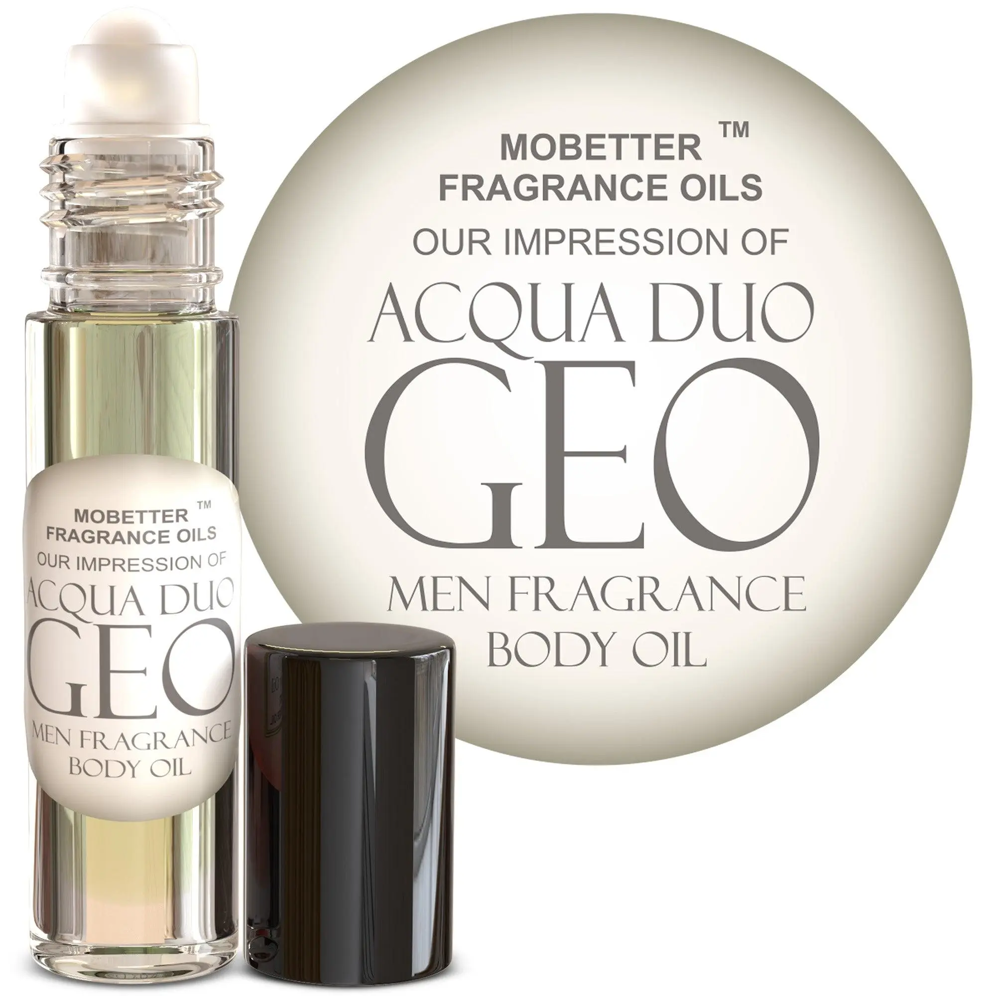 MOBETTER FRAGRANCE OILS Agua Duo Geo Men Fragrance Body Oil