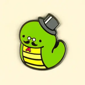 Gentleman Snake Pin