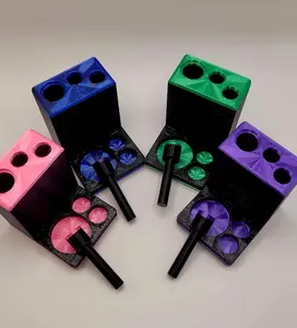 Peptide reconstitution filling station