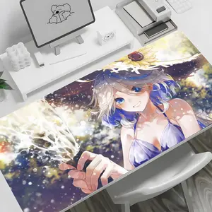 Furina Genshin Impact  Mouse Pad large keyboard mouse desk pad non-slip rubber gaming mouse pad laptop carpet 600x300